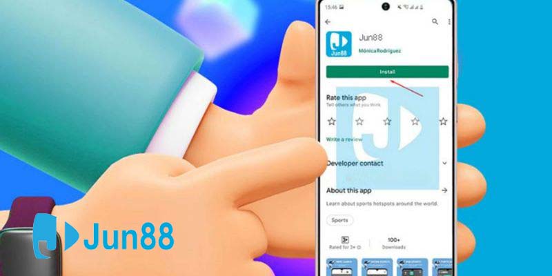 Chơi trên app để tránh được tình trạng bị chặn link