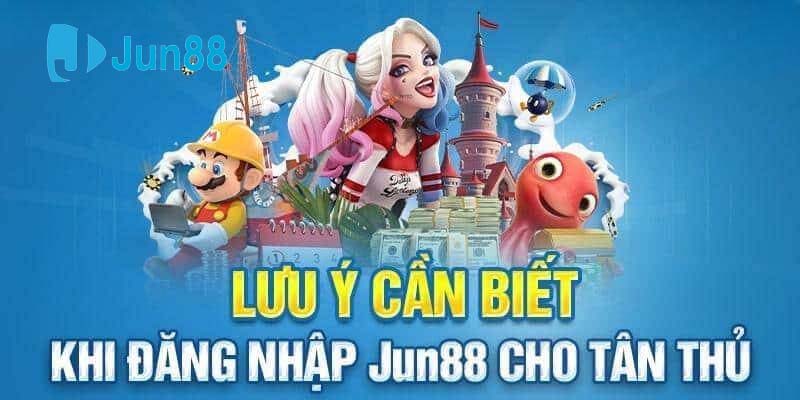 Lưu ý cần biết khi đăng nhập Jun88